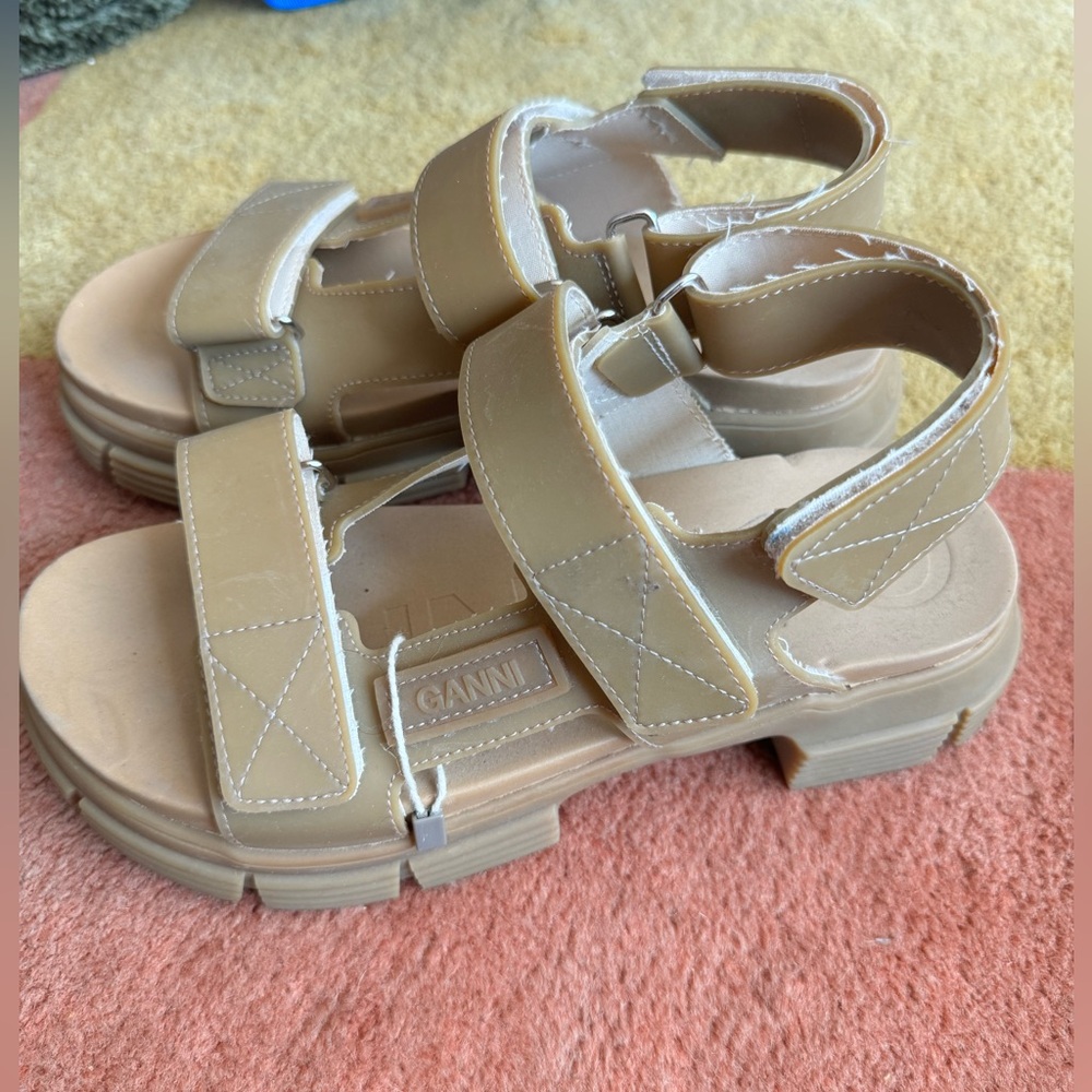 Ganni Rubber Sandals